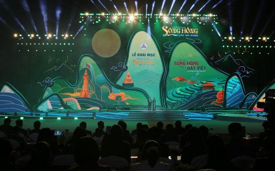 Opening speech of the 2025 Red River – Lào Cai Festival