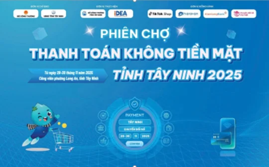 Tây Ninh đưa thanh toán số đến gần người dân qua Phiên chợ không tiền mặt 2025