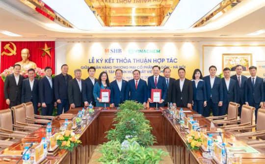 SHB và Tập đoàn Hóa chất Việt Nam ký kết thỏa thuận hợp tác