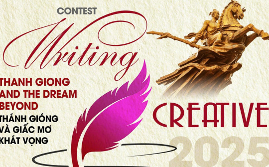 Organizing the national creative writing contest in English “Thanh Giong and the dream beyond” for secondary and high school students