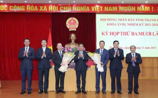 Thanh Hóa bầu bổ sung hai Phó Chủ tịch UBND tỉnh