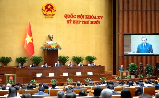 Phát biểu của Tổng Bí thư Tô Lâm tại Quốc hội về dự thảo Văn kiện Đại hội XIV của Đảng