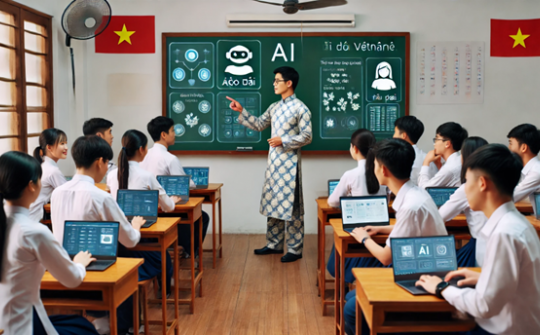 Ứng dụng công cụ AI trong phát triển giáo dục nghề nghiệp