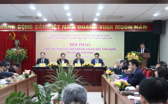 Dự thảo văn kiện Đại hội XIV của Đảng nhận được hơn 2,5 triệu ý kiến góp ý trên toàn quốc