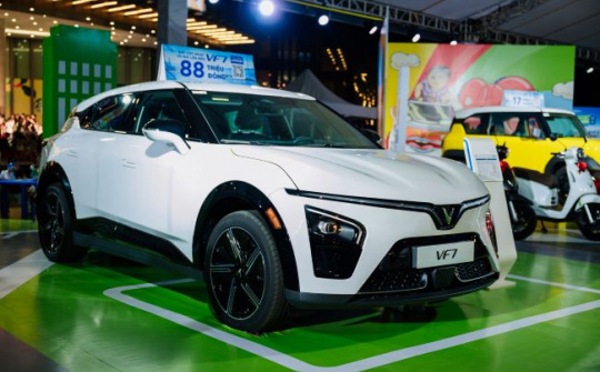 VinFast VF 7 là lựa chọn “chất thể thao” của người trẻ