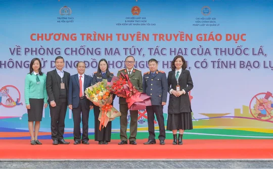 Chung tay tuyên truyền và giáo dục về phòng chống ma túy, tệ nạn xã hội tới tuổi trẻ học đường