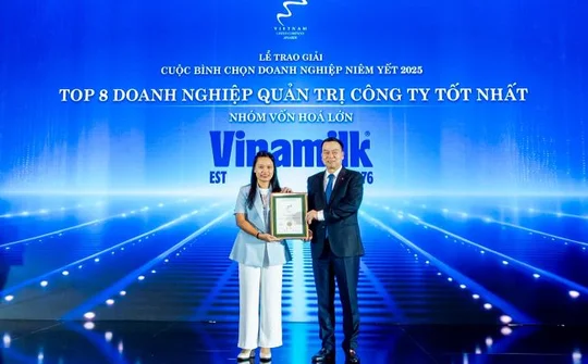 Vinamilk khẳng định vị thế dẫn đầu ESG với dấu ấn “Ngôi sao CSI” và nhiều giải thưởng chiến lược 2025