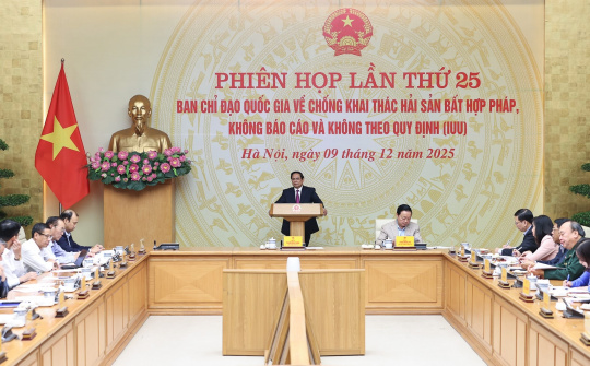 Chống khai thác IUU phải quyết liệt và dứt điểm