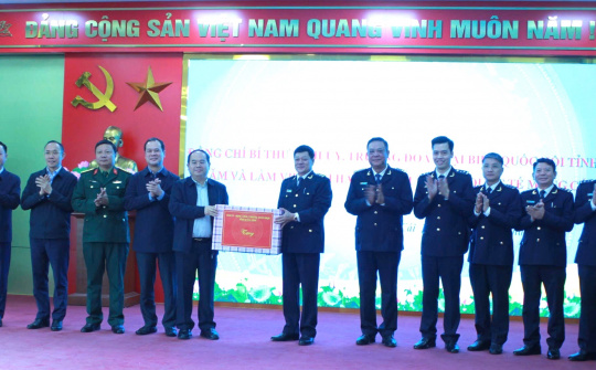 Hải quan Cửa khẩu Quốc tế Móng Cái: Đổi mới lãnh đạo, chuyển đổi số và nâng cao hiệu quả chính quyền hai cấp