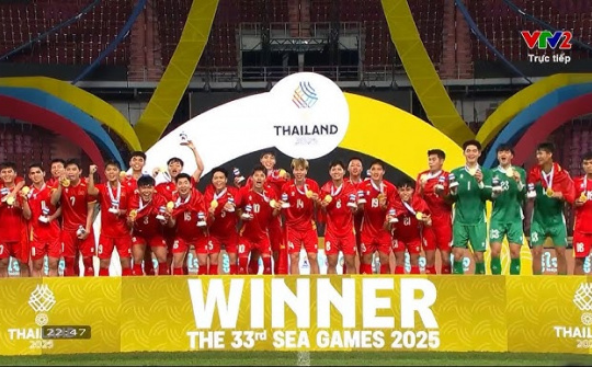 U22 Việt Nam - Huy chương Vàng vỡ òa cảm xúc