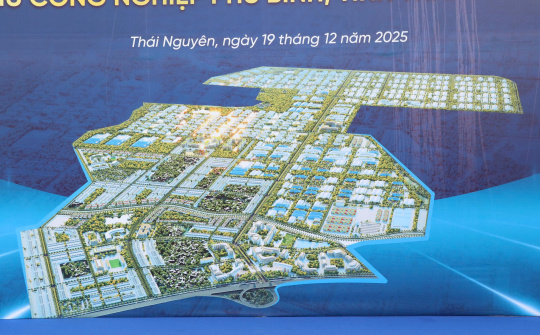 Thái Nguyên khởi công, khánh thành 3 công trình, dự án quy mô lớn