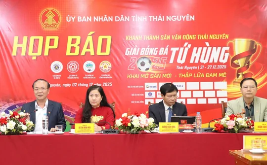 Sẵn sàng cho Giải bóng đá Tứ Hùng – Thái Nguyên năm 2025