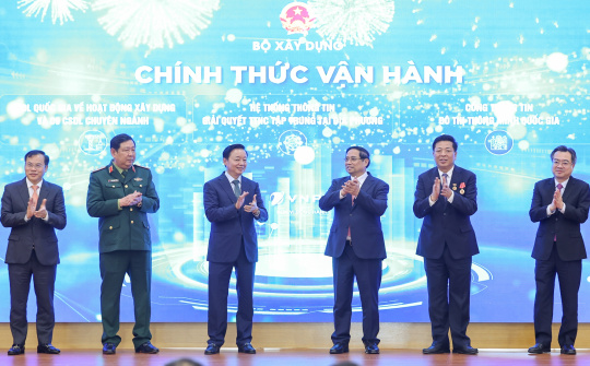 Ngành Xây dựng: Thủ tướng khái quát bằng 32 chữ, giao “5 đảm bảo, 6 đột phá”