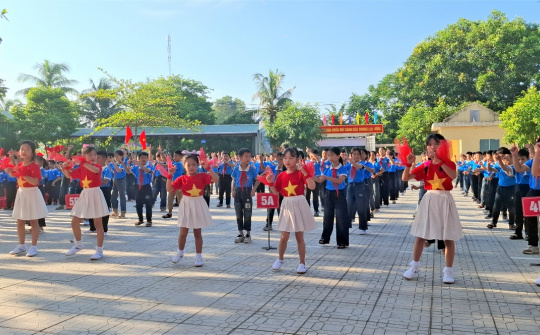 Trường TH Thiệu Thành - Nâng cao chất lượng bằng chữ Tâm của người Thầy