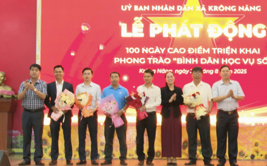 Chuyển đổi số ở xã Krông Năng: Tạo nền tảng cho chính quyền số và phát triển bền vững