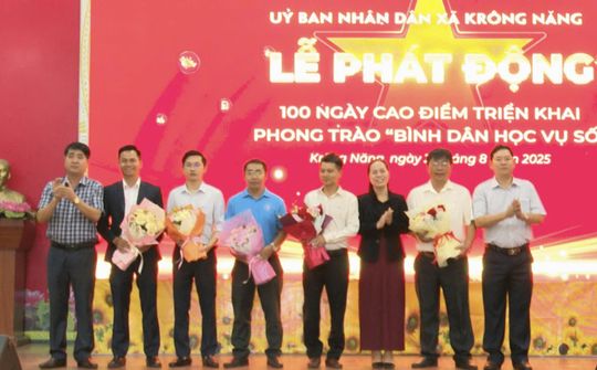 Chuyển đổi số ở xã Krông Năng: Tạo nền tảng cho chính quyền số và phát triển bền vững