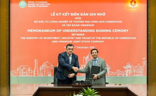 Vingroup hợp tác chiến lược với chính phủ Uzbekistan, mở ra cơ hội dầu tư quy mô lớn tại Trung Á