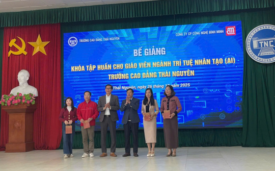 TNC bế giảng khóa tập huấn AI, đặt nền móng đào tạo nguồn nhân lực trí tuệ nhân tạo