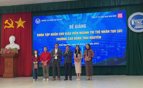 TNC bế giảng khóa tập huấn AI, đặt nền móng đào tạo nguồn nhân lực trí tuệ nhân tạo