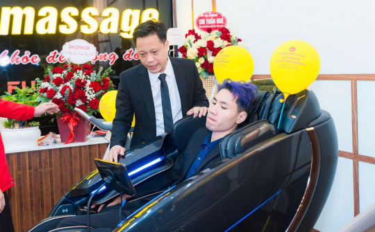 Thế giới ghế massage Việt Nam tâm huyết vì sức khỏe cộng đồng
