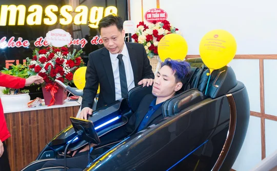 Thế giới ghế massage Việt Nam tâm huyết vì sức khỏe cộng đồng