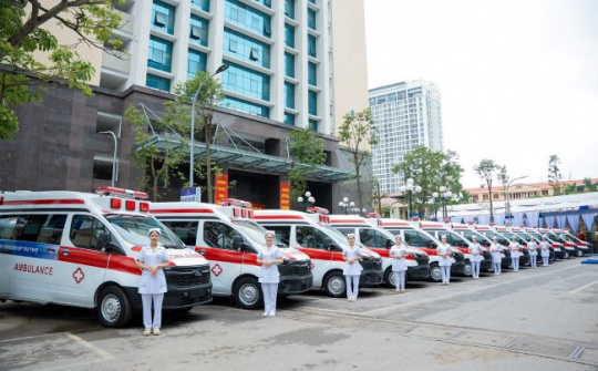 Vingroup hiện thực hóa “lời hứa 1.000 tỷ”, đặt nền móng hệ thống cấp cứu ngoại viện quốc gia