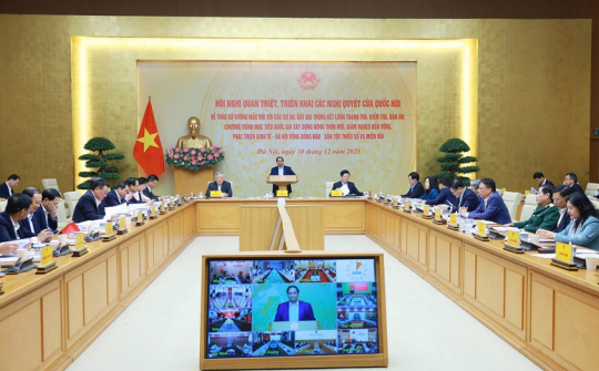 Quán triệt hai nghị quyết quan trọng của Quốc hội về tháo gỡ vướng mắc dự án và các chương trình mục tiêu quốc gia