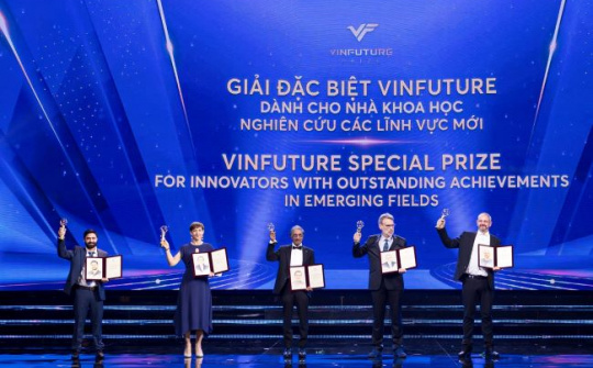 VinFuture 2025 – vinh danh Bốn công trình khoa học “Cùng vươn mình – Cùng thịnh vượng”