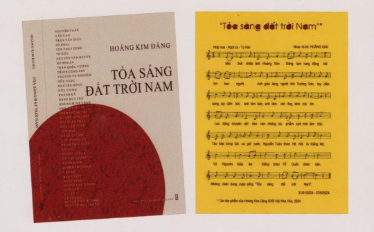 Tỏa sáng đất trời nam – Một góc nhìn riêng trong chân dung nghệ thuật của Hoàng Kim Đáng