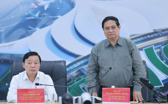 Hoàn thành sân bay Long Thành thiết thực chào mừng Đại hội Đảng toàn quốc lần thứ XIV