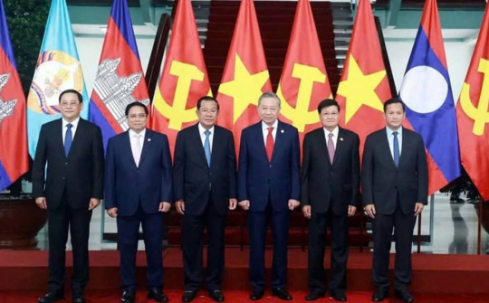 Tăng cường đoàn kết, gia tăng hiệu quả hợp tác, kết nối Việt Nam-Lào-Campuchia trong giai đoạn phát triển mới
