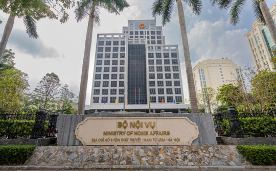 Bộ Nội vụ có 22 đơn vị hành chính, sự nghiệp sau hợp nhất