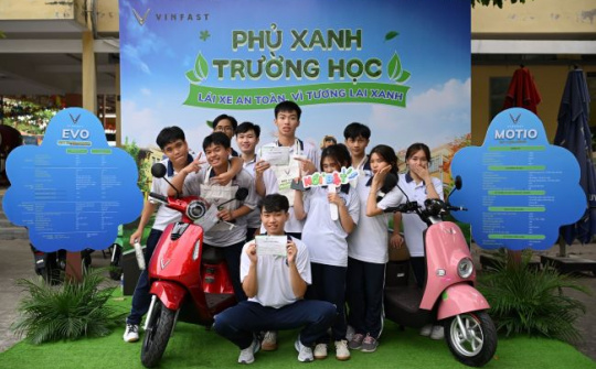 Hành trình “Phủ Xanh Trường Học” đã đến với 48.000 học sinh trên cả nước