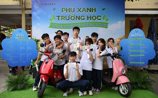 Hành trình “Phủ Xanh Trường Học” đã đến với 48.000 học sinh trên cả nước