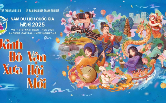 Official poster for Hue National Tourism Year 2025 unveiled