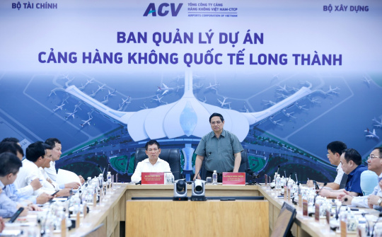 Tới 31/12/2025 phải cơ bản hoàn thành sân bay Long Thành