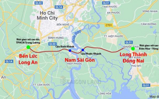 Hướng đến hoàn thành cao tốc Bến Lức - Long Thành và cao tốc Biên Hòa - Vũng Tàu (giai đoạn 1) trong năm 2025