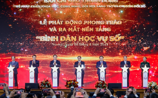 Phát động phong trào "Bình dân học vụ số"