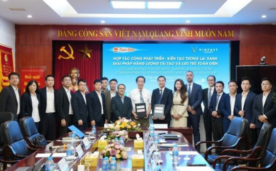 VinFast Energy và Rạng Đông hợp tác phát triển giải pháp năng lượng tái tạo