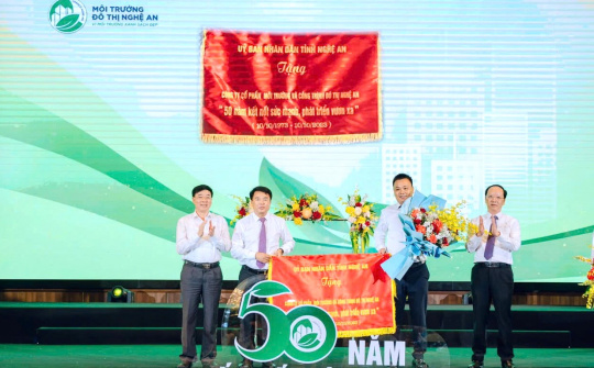 Công ty CP Môi trường và Công trình Đô thị Nghệ An: Phấn đấu trở thành đơn vị dẫn đầu trong bảo vệ môi trường Khu vực Bắc Trung Bộ