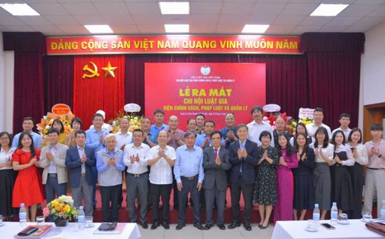 Lễ ra mắt Chi hội Luật gia Viện Chính sách, Pháp luật và Quản lý