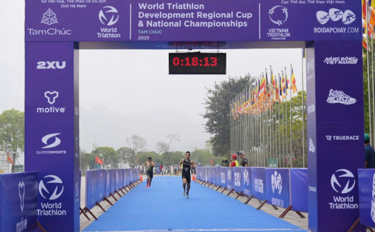Hà Nam: Khai mạc Giải Triathlon Cup thế giới và Triathlon Vô địch quốc gia năm 2025