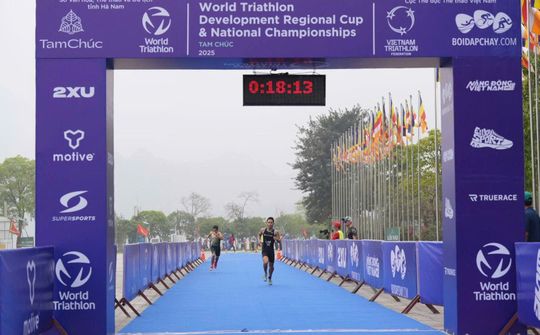 Hà Nam: Khai mạc Giải Triathlon Cup thế giới và Triathlon Vô địch quốc gia năm 2025