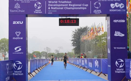 Hà Nam: Khai mạc Giải Triathlon Cup thế giới và Triathlon Vô địch quốc gia năm 2025