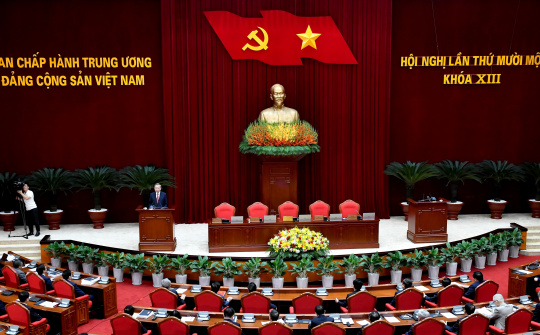 Thông báo Hội nghị lần thứ 11 Ban Chấp hành Trung ương Đảng khóa XIII