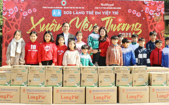 Lan tỏa yêu  thương – Dấu ấn nhân đạo của Hội Chữ Thập đỏ tỉnh Phú Thọ trong những tháng đầu năm 2025