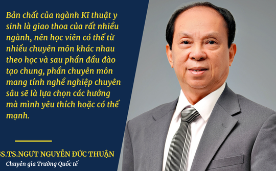 GS.TS.NGƯT Nguyễn Đức Thuận: Dấu ấn người khai mở ngành Kỹ thuật y sinh