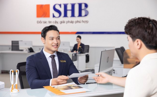 SHB lãi gần 4.400 tỷ đồng quý I, đạt 30% kế hoạch năm, dự kiến tổng tỷ lệ cổ tức 2024-2025 là 36%