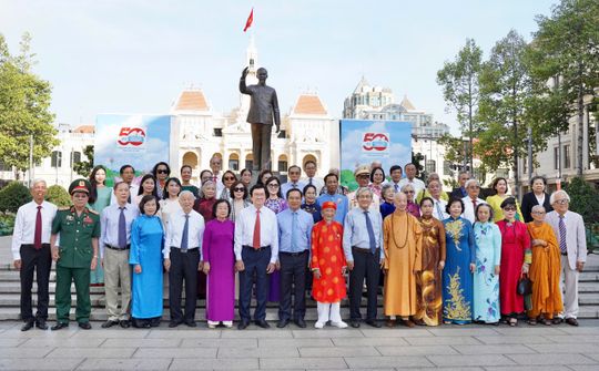 60 cá nhân tiêu biểu đóng góp vào sự phát triển của TP HCM