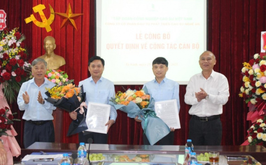 Cao su Nghệ An:Tiếp tục nâng cao hiệu quả SXKD, đổi mới mô hình quản trị theo hướng chuyên nghiệp hiện đại